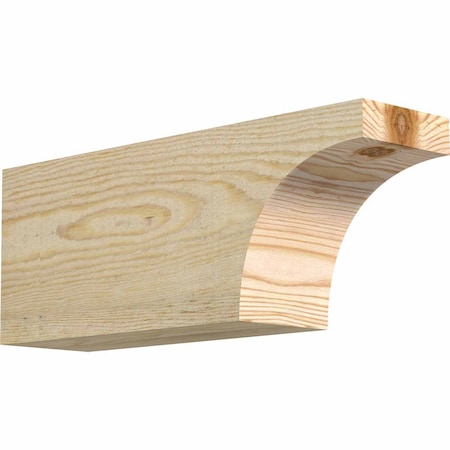 Ekena Millwork Huntington Rough Sawn Rafter Tail, Douglas Fir, 4"W x 6"H x 16"L RFT04X06X16HUN00RDF